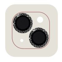 Захисне скло Metal Shine на камеру (в упак.) для Apple iPhone 15 (6.1'') / 15 Plus (6.7'') Черный (42420)