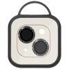 Захисне скло Metal Shine на камеру (в упак.) для Apple iPhone 15 (6.1'') / 15 Plus (6.7'') Чорний (42420)