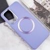 TPU чохол Bonbon Metal Style with MagSafe для OnePlus 9 Бузковий (43304)