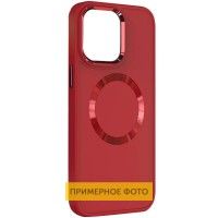TPU чохол Bonbon Metal Style with MagSafe для Samsung Galaxy S20 FE Красный (42947)