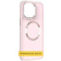 TPU чохол Bonbon Metal Style with MagSafe для Samsung Galaxy S20 FE Рожевий (42948)
