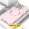 TPU чохол Bonbon Metal Style with MagSafe для Samsung Galaxy S21 Ultra Розовый (42962)