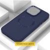 TPU чохол Bonbon Metal Style with MagSafe для Samsung Galaxy S21 Ultra Синій (42963)