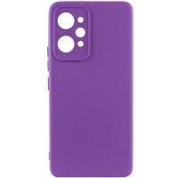 Чохол Silicone Cover Lakshmi Full Camera (AAA) для Xiaomi Redmi 12 Фіолетовий (42700)