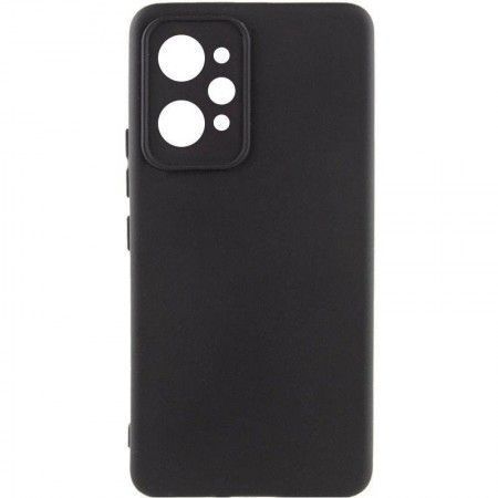 Чохол Silicone Cover Lakshmi Full Camera (AAA) для Xiaomi Redmi 12 Черный (42701)