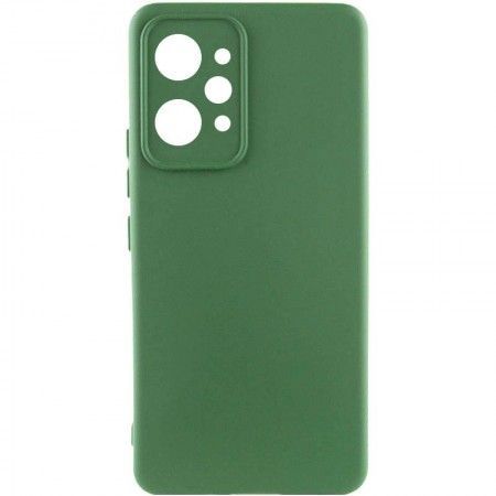 Чохол Silicone Cover Lakshmi Full Camera (AAA) для Xiaomi Redmi 12 Зелёный (42691)