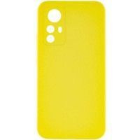 Чохол Silicone Cover Lakshmi Full Camera (AAA) для Xiaomi Redmi Note 12S Жовтий (42704)