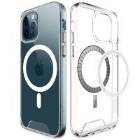Чохол TPU Space Case with MagSafe для Apple iPhone 15 Pro (6.1'') Прозорий (42719)