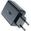 МЗП Acefast A29 PD50W GaN (USB-C+USB-C) dual port Чорний (44543)