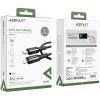 Дата кабель Acefast MFI C4-01 USB-C to Lightning aluminum alloy (1.8m) Чорний (44569)
