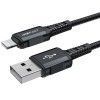 Дата кабель Acefast MFI C4-02 USB-A to Lightning aluminum alloy (1.8m) Чорний (44570)