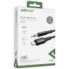 Перехідник Acefast C1-08 USB-C to 3.5mm aluminum alloy Чорний (44578)