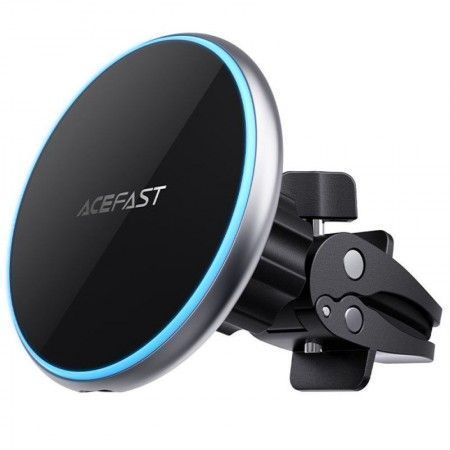 Автотримач з БЗП Acefast D3 magnetic wireless Сріблястий (44584)