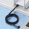 Кабель Baseus High Speed CAT6 Gigabit Ethernet Cable (Flat Cable) 12m Cluster (B00133205111-00) Чорний (44725)