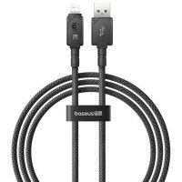 Дата кабель Baseus Unbreakable Series Fast Charging USB to Lightning 2.4A 1m (P10355802111-0) Чорний (44737)