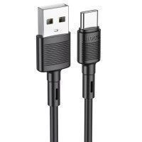 Дата кабель Hoco X83 Victory USB to Type-C (1m) Чорний (44753)