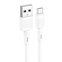 Дата кабель Hoco X83 Victory USB to MicroUSB (1m) Білий (44842)