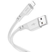 Дата кабель Hoco X97 Crystal color USB to Lightning (1m) Сірий (44771)