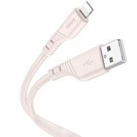 Дата кабель Hoco X97 Crystal color USB to Lightning (1m) Рожевий (44772)