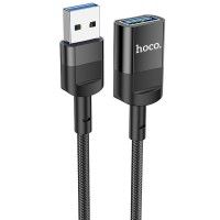 Перехідник Hoco U107 USB male to USB female USB3.0 Чорний (44807)