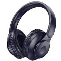 Накладні бездротові навушники Hoco W45 Enjoy Голубой (44835)