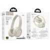 Накладні бездротові навушники Hoco W46 Charm Білий (44837)