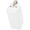 Портативний зарядний пристрій Power Bank Hoco J111D Smart charge PD30W 50 000 mAh Белый (44879)