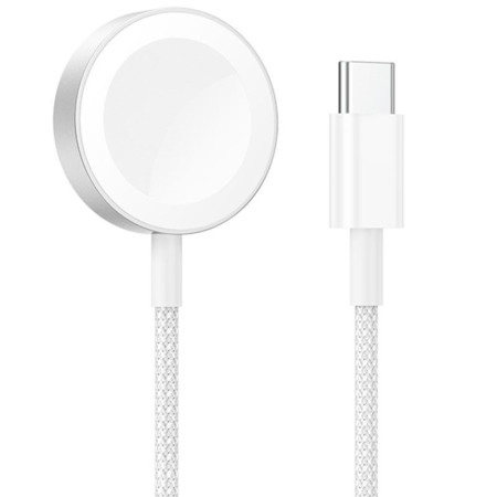 БЗП Hoco CW46 Wireless charger for iWatch Білий (44883)