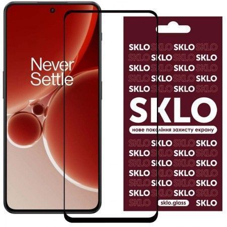Захисне скло SKLO 3D (full glue) для OnePlus Nord 3 Черный (43455)