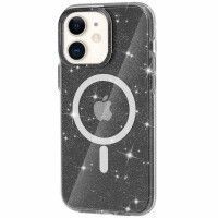 Чохол TPU Galaxy Sparkle (MagFit) для Apple iPhone 11 (6.1'') Черный (42749)