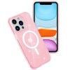 Чохол TPU Galaxy Sparkle (MagFit) для Apple iPhone 12 Pro / 12 (6.1'') Рожевий (42754)