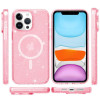 Чохол TPU Galaxy Sparkle (MagFit) для Apple iPhone 12 Pro Max (6.7'') Розовый (42760)