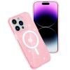 Чохол TPU Galaxy Sparkle (MagFit) для Apple iPhone 14 Pro (6.1'') Рожевий (42781)