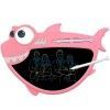 Планшет для малювання Fish 8,5 дюймів Рожевий (44341)