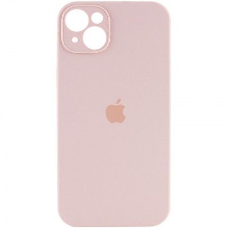 Чохол Silicone Case Full Camera Protective (AA) для Apple iPhone 15 (6.1'') Розовый (44120)