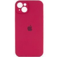 Чохол Silicone Case Full Camera Protective (AA) для Apple iPhone 15 (6.1'') Красный (44118)