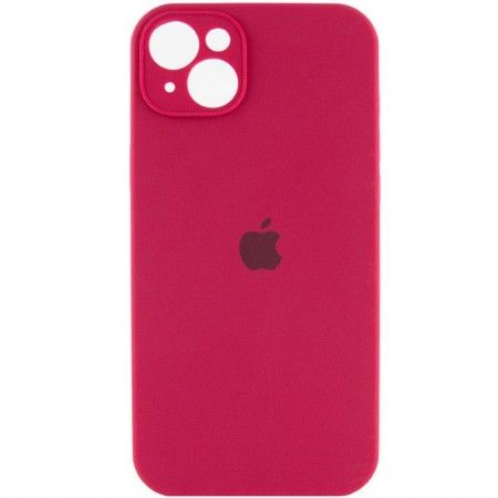Чохол Silicone Case Full Camera Protective (AA) для Apple iPhone 15 (6.1'') Червоний (44118)