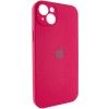 Чохол Silicone Case Full Camera Protective (AA) для Apple iPhone 15 (6.1'') Червоний (44118)