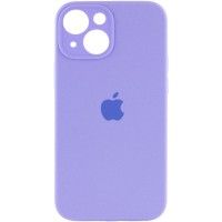 Чохол Silicone Case Full Camera Protective (AA) для Apple iPhone 15 (6.1'') Бузковий (46854)