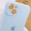 Чохол Silicone Case Full Camera Protective (AA) для Apple iPhone 15 (6.1'') Голубой (44115)