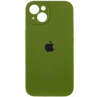 Чохол Silicone Case Full Camera Protective (AA) для Apple iPhone 15 (6.1'') Зелёный (44106)
