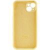 Чохол Silicone Case Full Camera Protective (AA) для Apple iPhone 15 (6.1'') Желтый (44104)