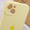 Чохол Silicone Case Full Camera Protective (AA) для Apple iPhone 15 (6.1'') Желтый (44104)