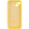 Чохол Silicone Case Full Camera Protective (AA) для Apple iPhone 15 (6.1'') Жовтий (44116)