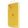 Чохол Silicone Case Full Camera Protective (AA) для Apple iPhone 15 (6.1'') Желтый (44116)