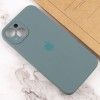 Чохол Silicone Case Full Camera Protective (AA) для Apple iPhone 15 (6.1'') Зелений (44108)