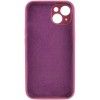 Чохол Silicone Case Full Camera Protective (AA) для Apple iPhone 15 (6.1'') Бордовый (44107)
