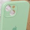 Чохол Silicone Case Full Camera Protective (AA) для Apple iPhone 15 (6.1'') Зелений (44105)