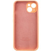 Чохол Silicone Case Full Camera Protective (AA) для Apple iPhone 15 (6.1'') Помаранчевий (44111)