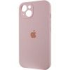 Чохол Silicone Case Full Camera Protective (AA) для Apple iPhone 15 (6.1'') Розовый (44126)